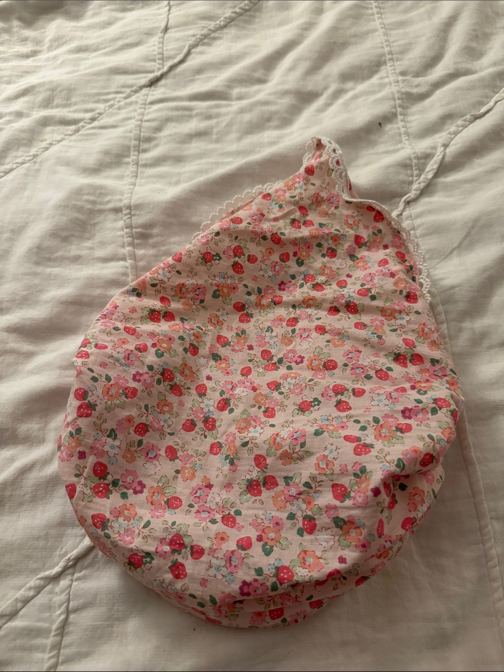 Kids Floral Pink Bandana
